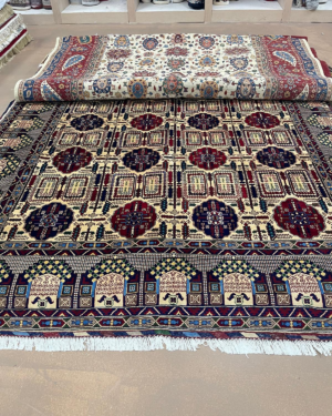 Zerkhaki Handmade Rug | 6ft 8in x 9ft 8in
